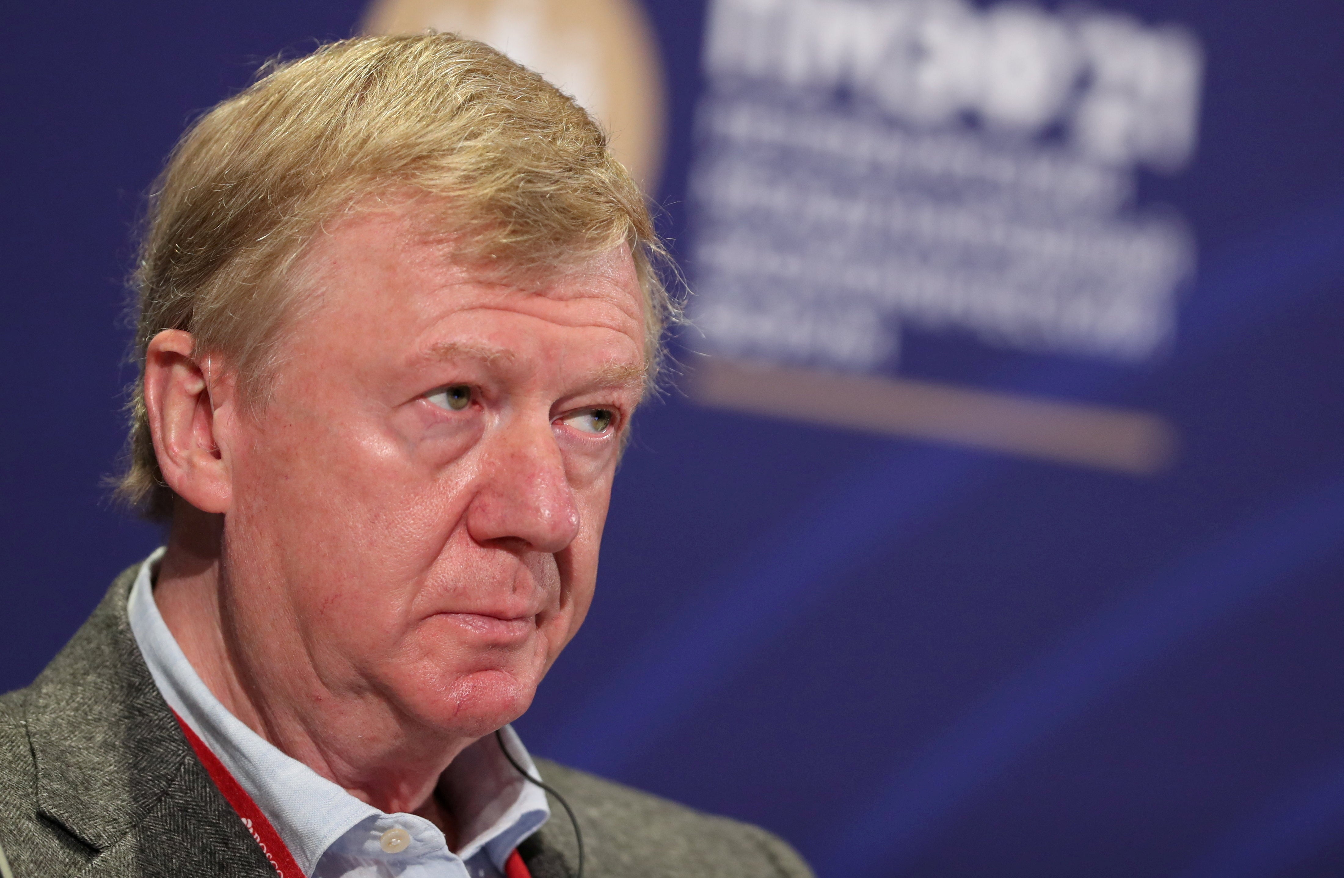 Anatoly Chubais, 66, is thought to have left Russia