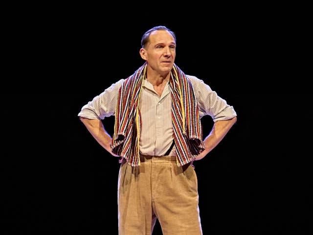 <p>Ralph Fiennes as Robert Moses in ‘Straight Line Crazy'</p>