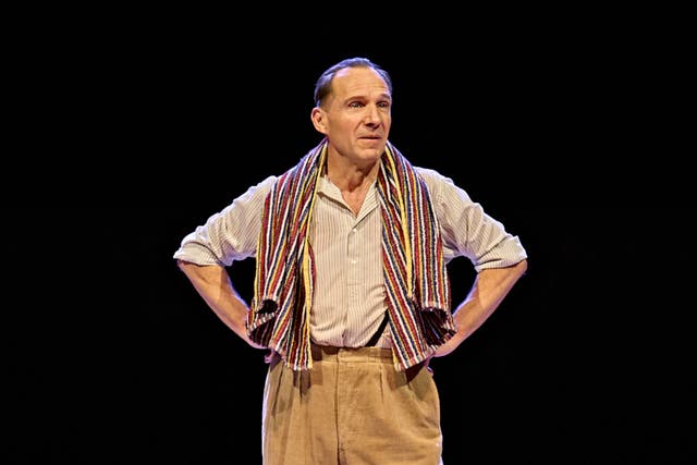 <p>Ralph Fiennes as Robert Moses in ‘Straight Line Crazy'</p>