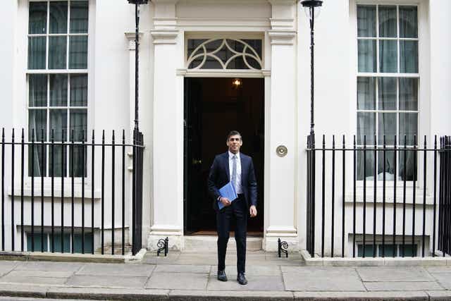Chancellor of the Exchequer Rishi Sunak (Aaron Chown/PA)