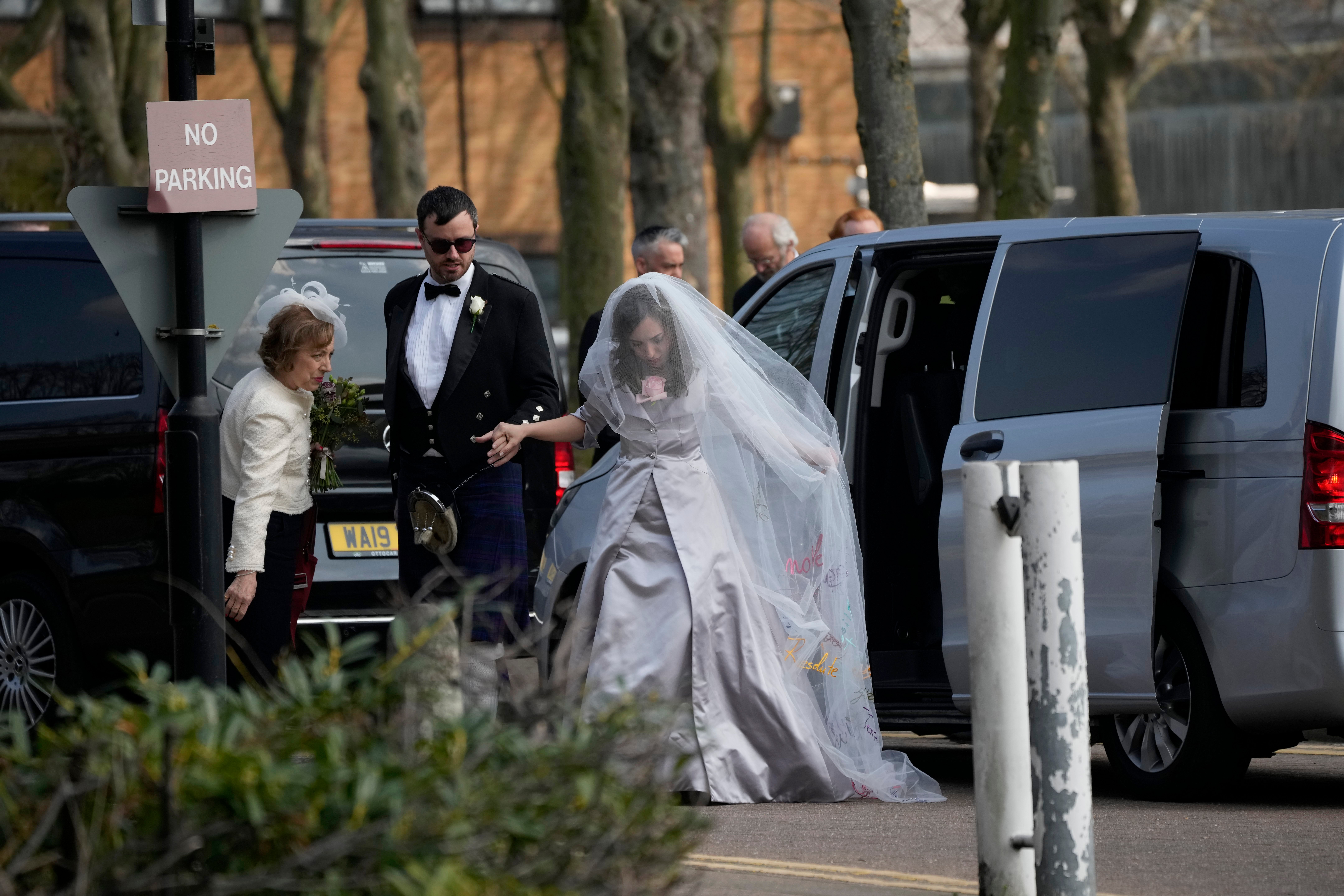 Britain Assange Wedding