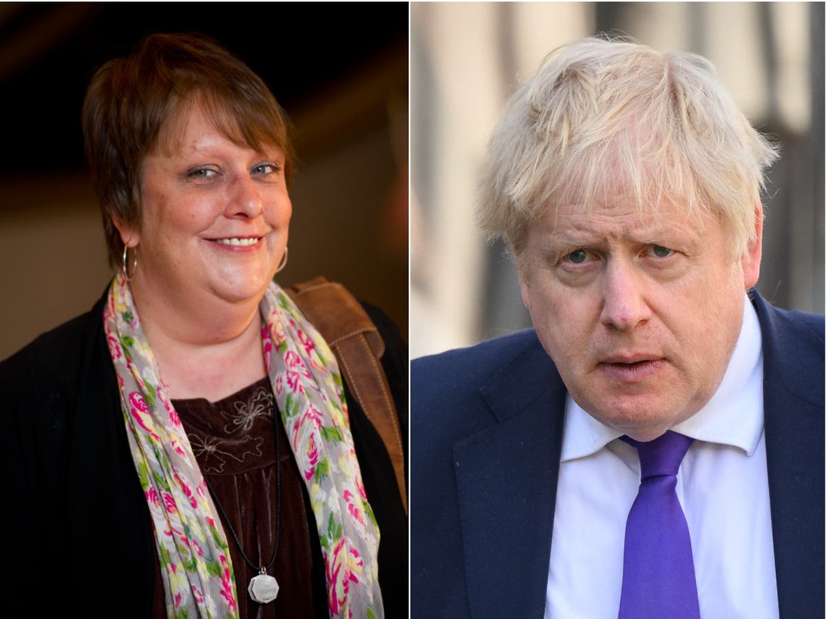Kathy Burke criticises Boris Johnson for laughing during talks about war in Ukraine