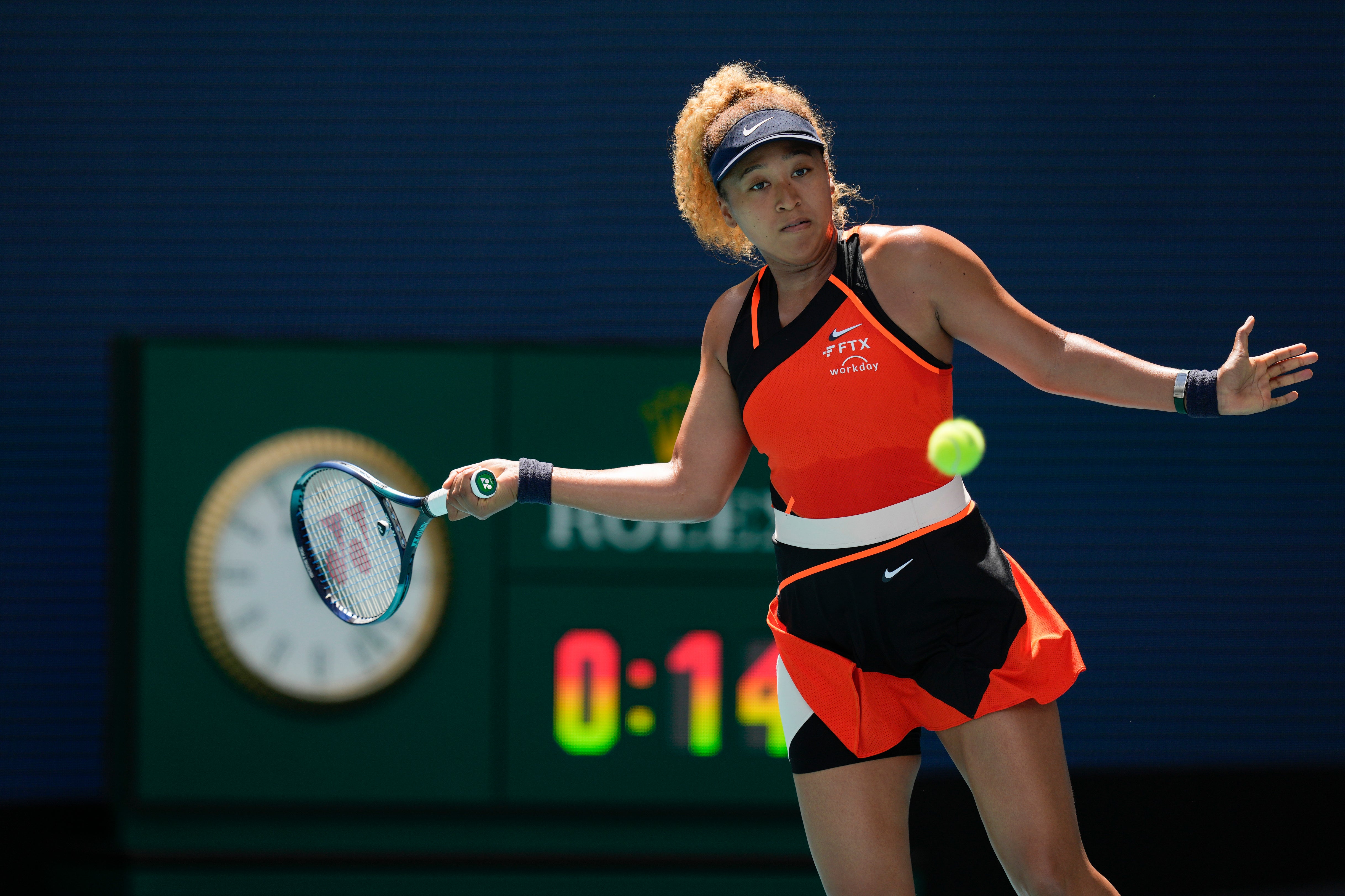 Naomi Osaka bounces back from tearful Indian Wells exit with win in Miami The Independent