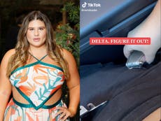 Plus-size model calls out Delta over seatbelt length: ‘Figure it out’