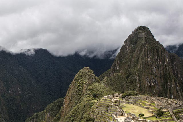 <p>Archaeological site of Machu Picchu, in Cusco, Peru</p>
