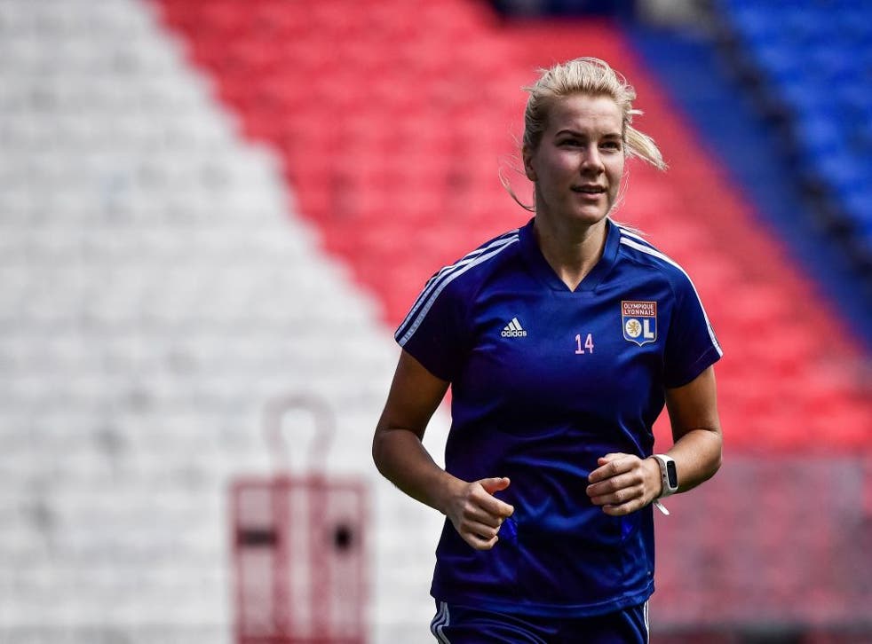 <p>Ada Hegerberg has scored a record 56 goals in the Women’s Champions League </p>