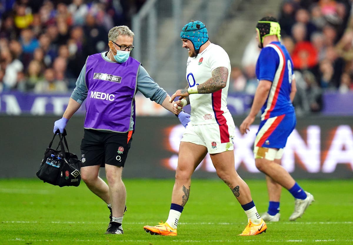 England wing Jack Nowell&rsquo;s season in doubt after suffering broken arm against France