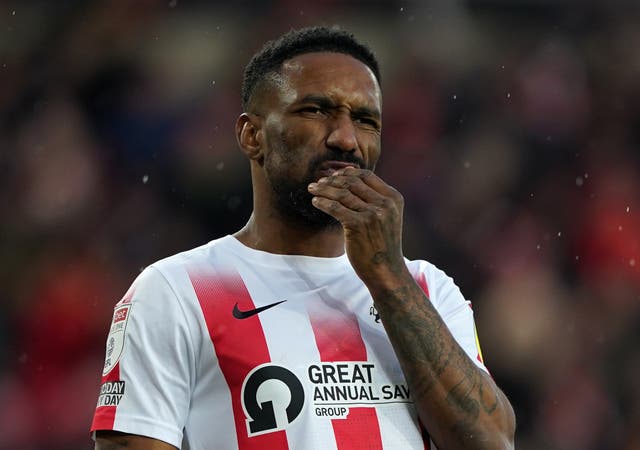 Jermain Defoe finished his career with a second spell at Sunderland (Owen Humphreys/PA)