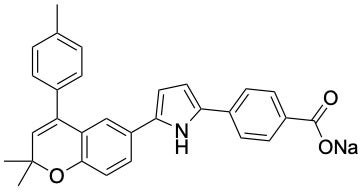 A non-hormonal male contraceptive (known as YCT529; structure shown here) prevents pregnancy in mice by blocking a vitamin A receptor, with no obvious side effects