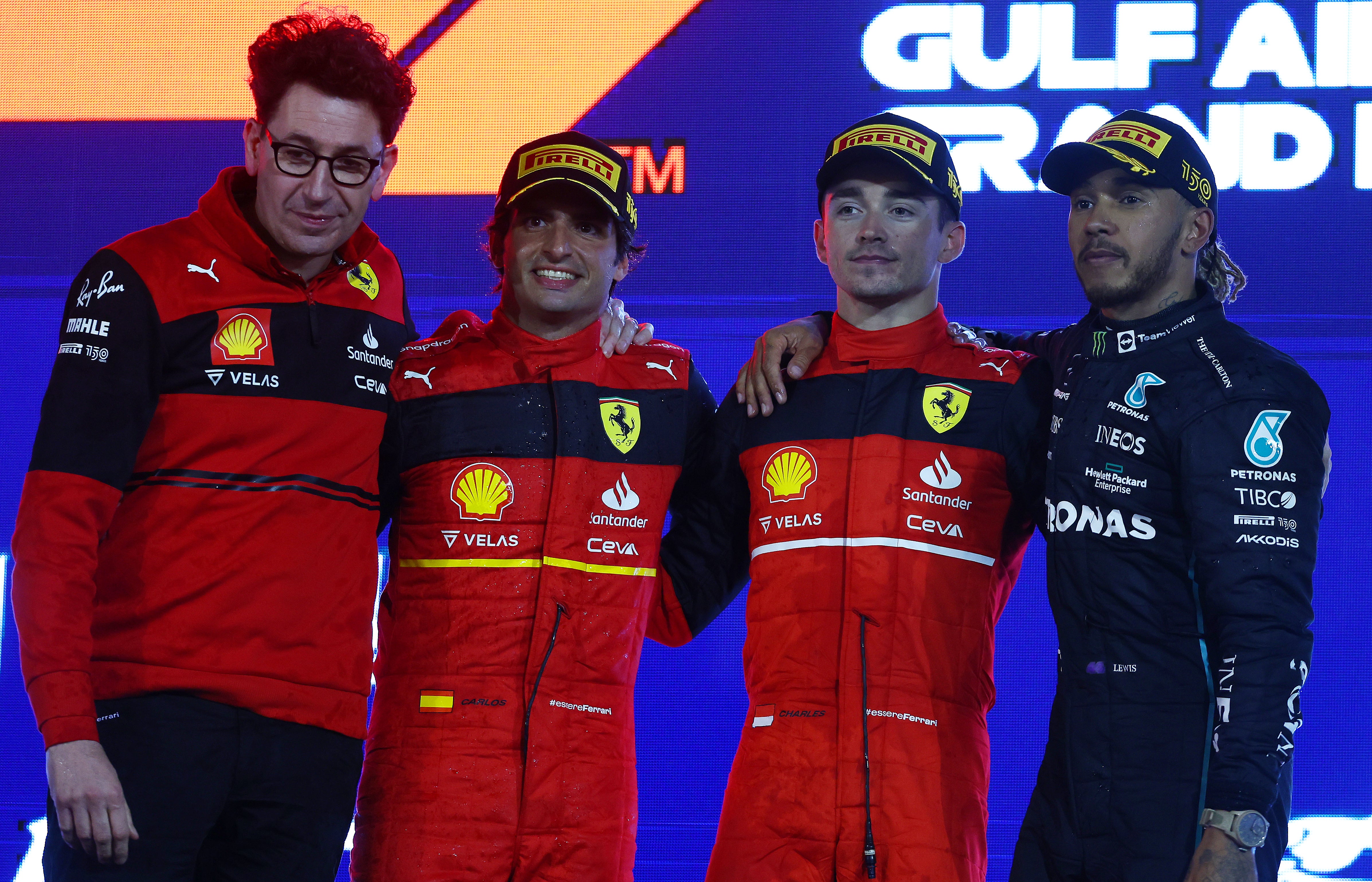 Lewis Hamilton couldn’t compete with the pace of the Ferraris in Bahrain