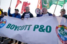 Law will be changed to ‘undo’ P&O’s mass sacking of its workers, government vows