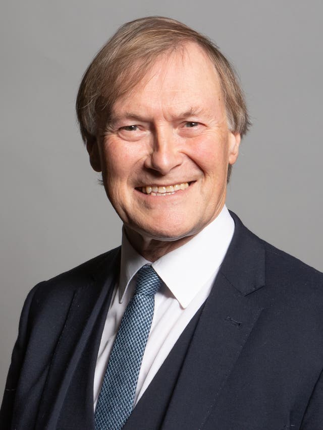 Sir David Amess was allegedly murdered by Ali Harbi Ali (UK Parliament/PA)