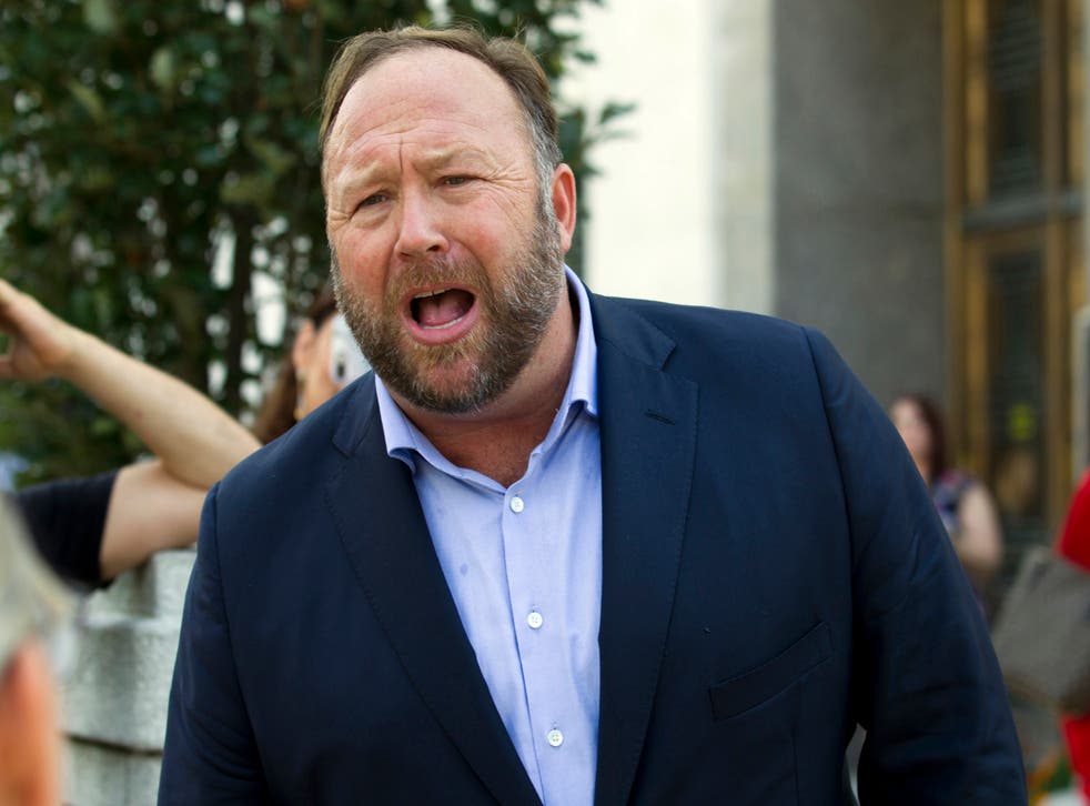 <p>Alex Jones is being sued by the families of the Sandy Hook mass shooting  </p>