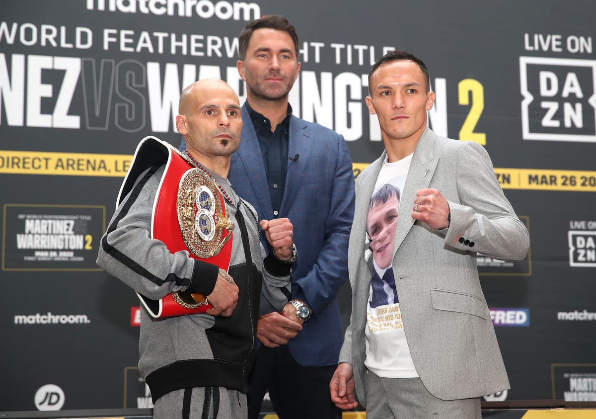 Warrington vs Martinez LIVE: Fight stream, latest updates and how to watch online 