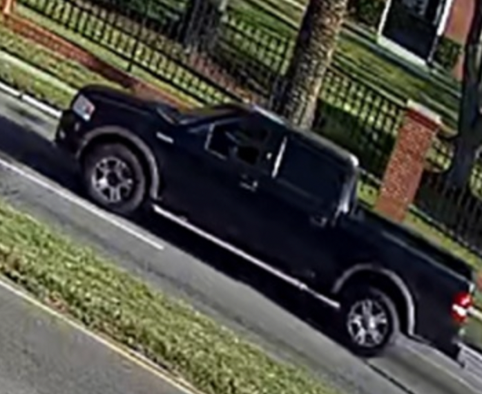 New Orleans police released this image of a Ford F-150 vehicle used in the shooting of Hollis Carter