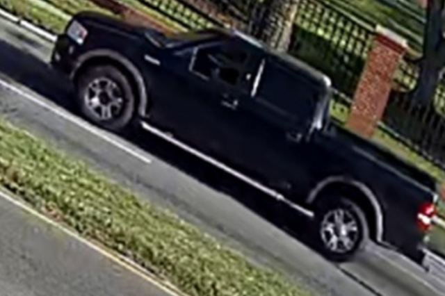 <p>New Orleans police released this image of a Ford F-150 vehicle used in the shooting of Hollis Carter</p>