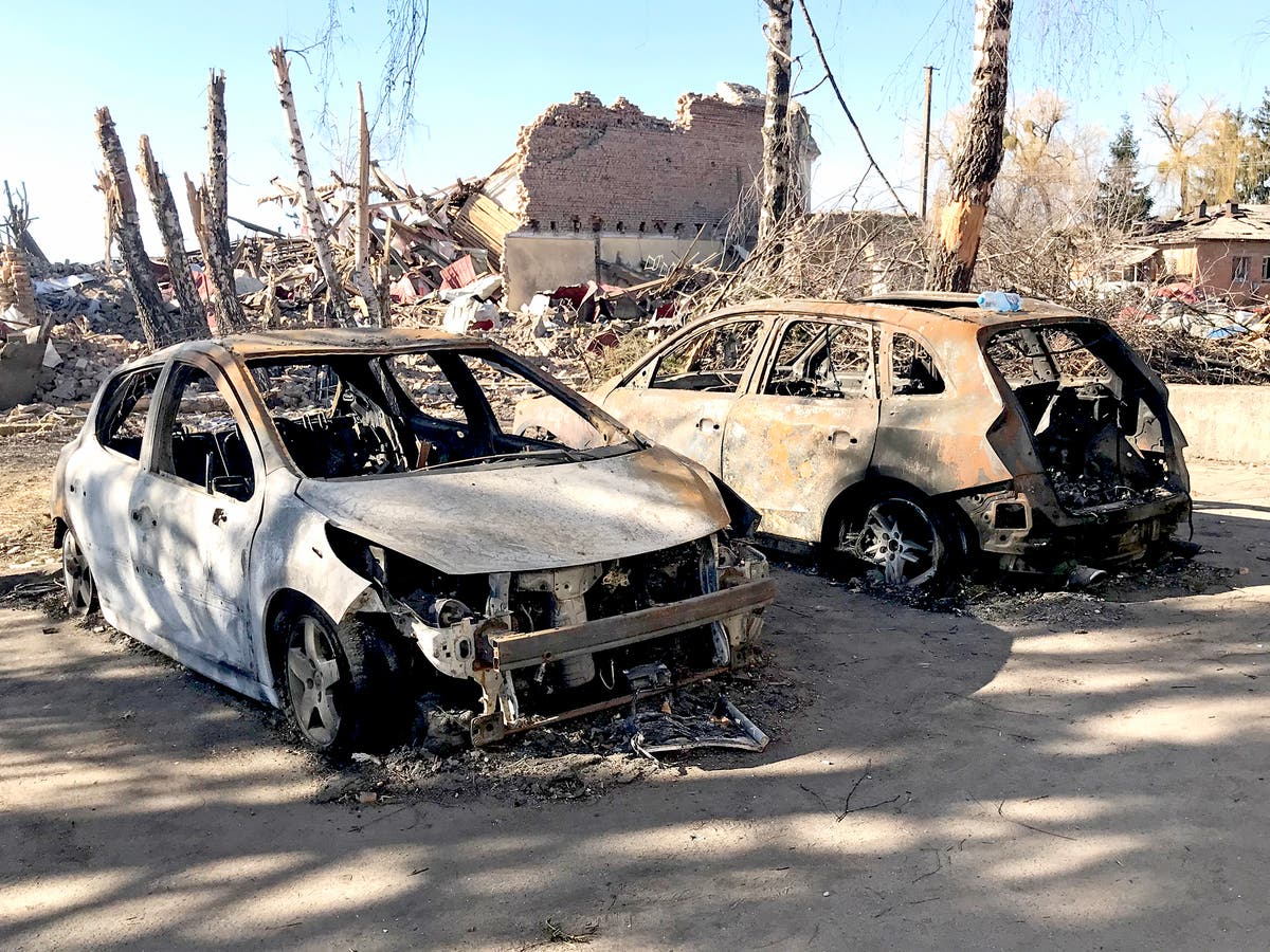 &lsquo;Welcome to hell&rsquo;: Inside Makariv, the town Ukrainians took back from Russian troops