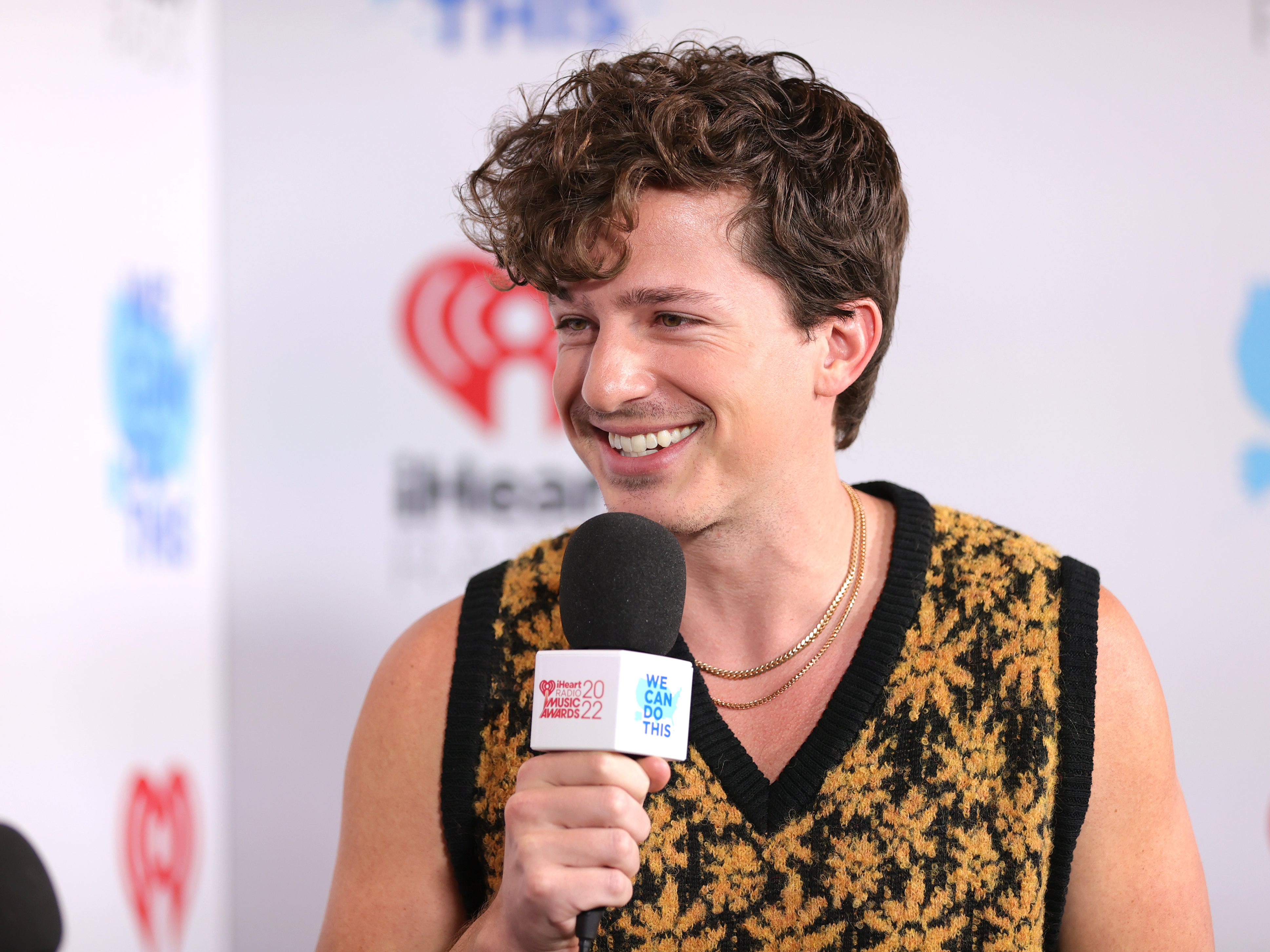 Charlie Puth at the iHeartRadio Awards in March 2022