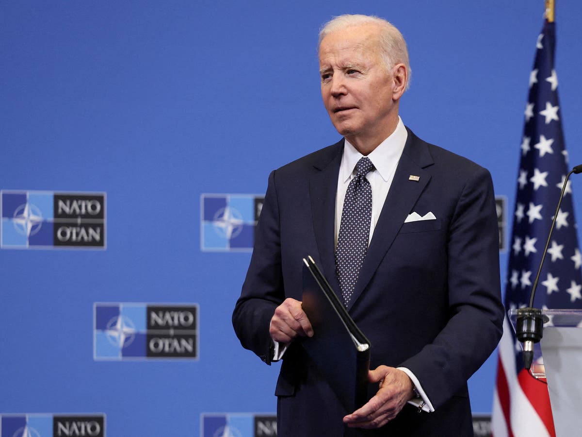 Ukraine news &ndash; latest: Biden says Nato &lsquo;will respond in kind&rsquo; if Putin uses chemical weapons