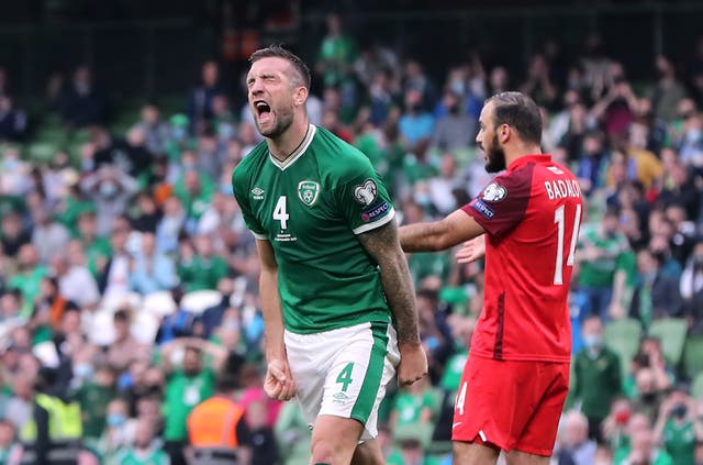 Republic of Ireland defender Shane Duffy is not giving up on his Euro 2028 dream (Niall Carson/PA)