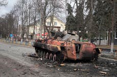 Russian troops ‘drive tank over commander’ amid anger at high casualties