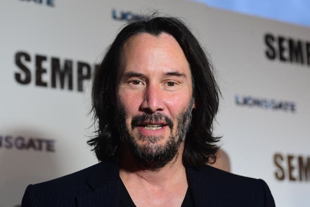 <p>File photo: Keanu Reeves participated in a virtual benefit concert for Tibet on 3 March</p>