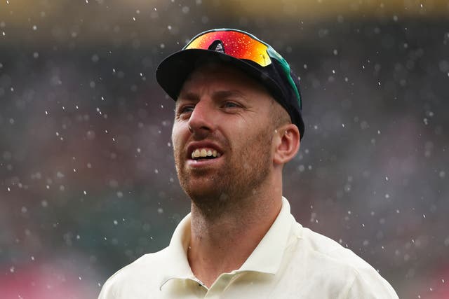 An unlikely last-wicket stand of 90 between Jack Leach and Saqib Mahmood kept England alive on day one of their series decider in the West Indies (Jason O’Brien/PA)