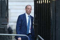 Raab says 60% of crime victims do not report and a third drop out of prosecution