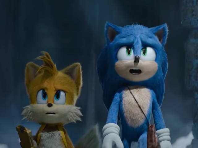 <p>Sonic and Tails in the trailer for ‘Sonic the Hedgehog 2'</p>