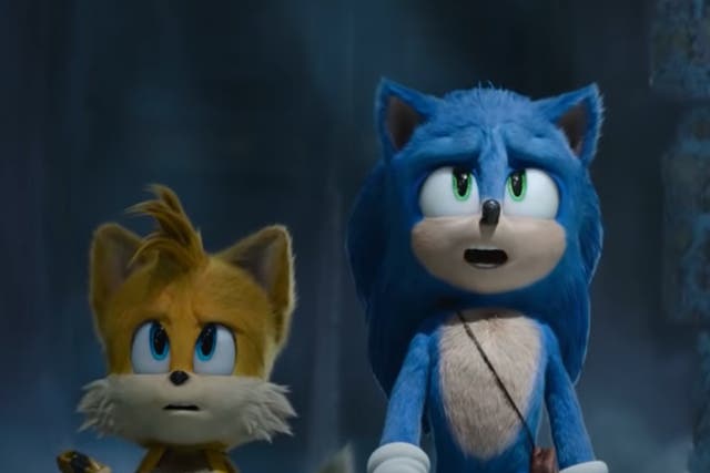 <p>Sonic and Tails in the trailer for ‘Sonic the Hedgehog 2'</p>