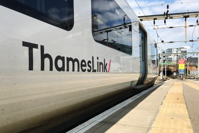 Thameslink trains have been run by Govia since 2014 (Jonathan Brady/PA)