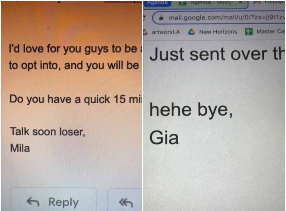 <p>‘hehe bye’ and talk soon loser’ are acceptable email sign-offs in some workplaces</p>