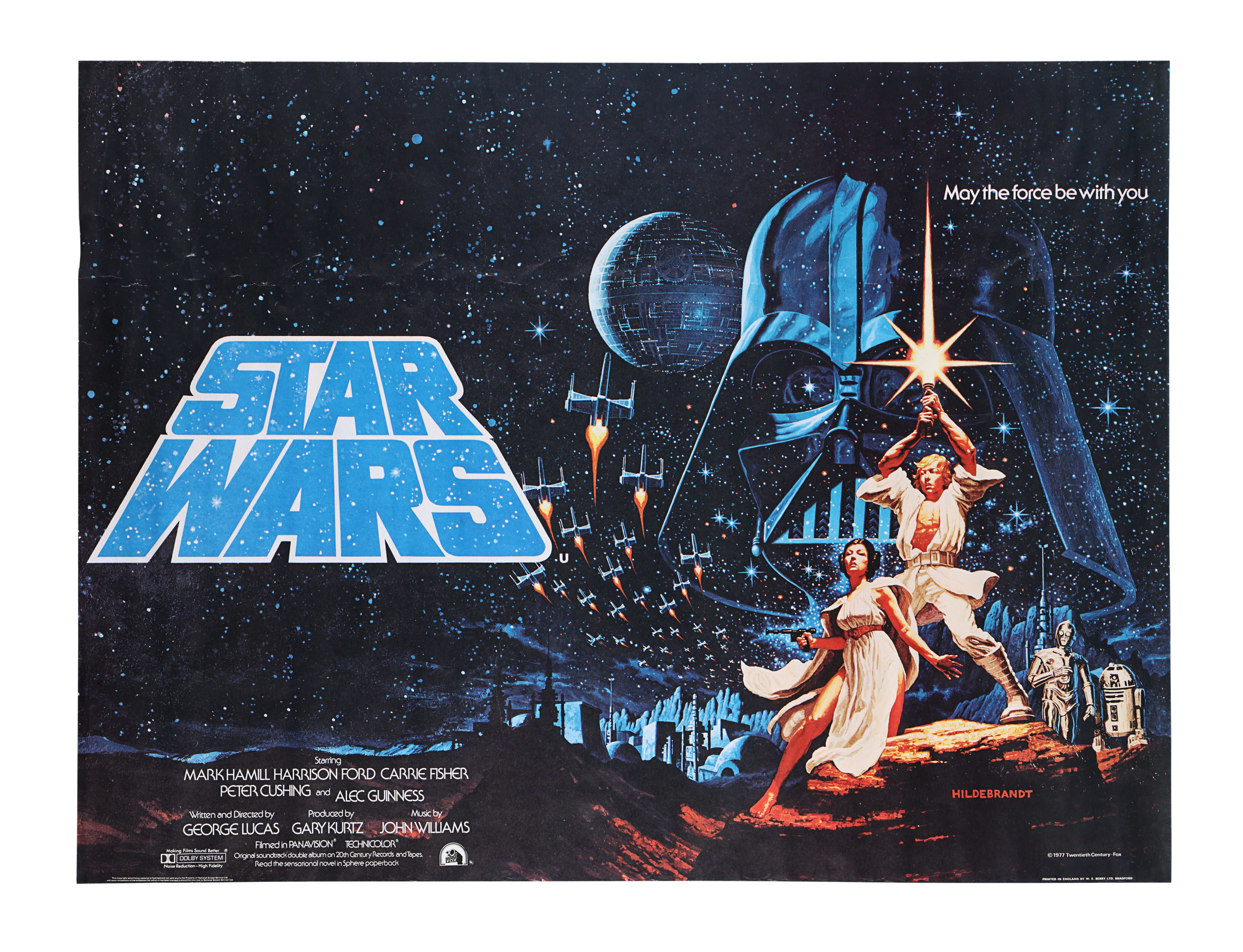1977 Star Wars International Film Poster Print