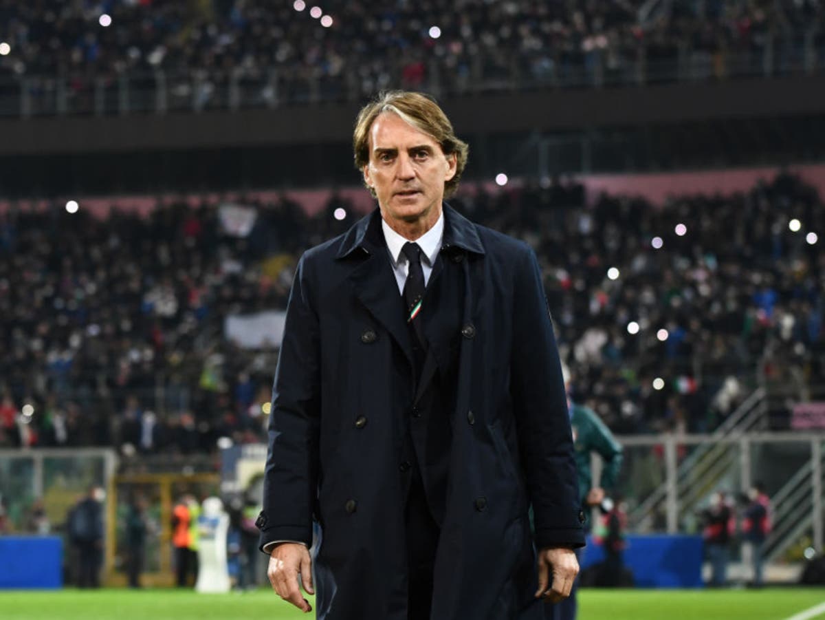 &lsquo;We will see&rsquo;: Roberto Mancini casts doubt on Italy future after failure to reach World Cup