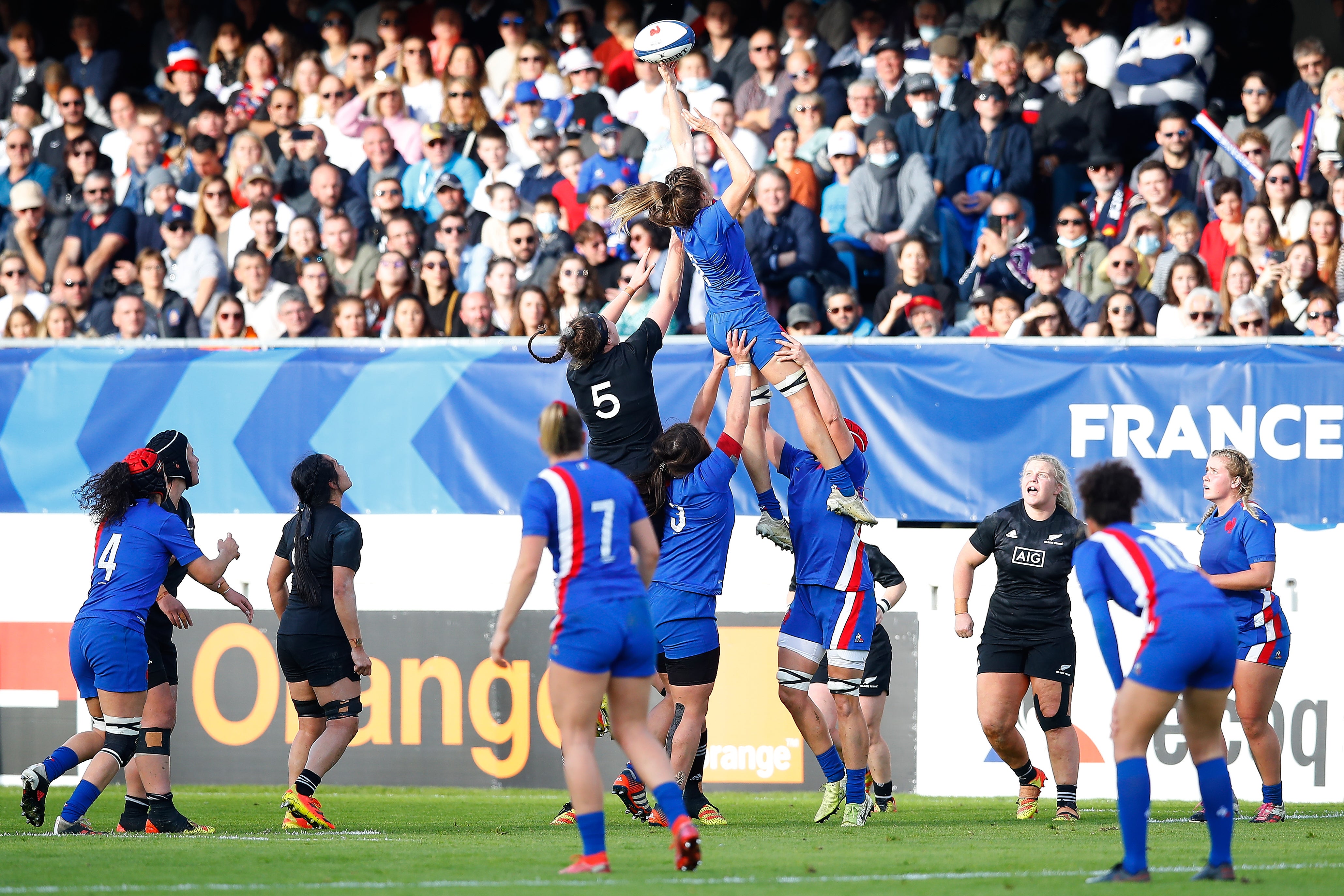 France beat the Black Ferns in the autumn