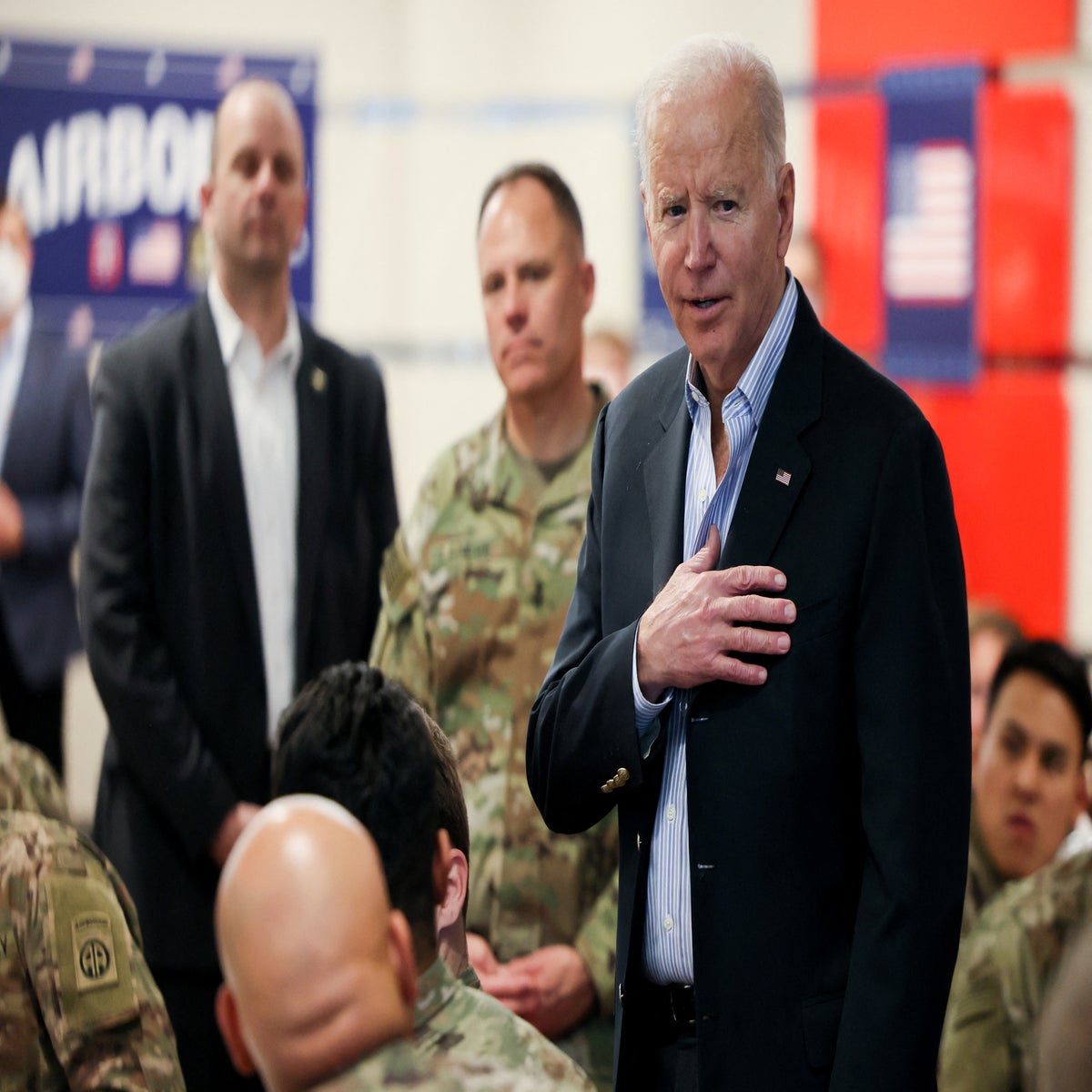 Skære af Udover spiralformet Did Joe Biden serve in the US military? | The Independent