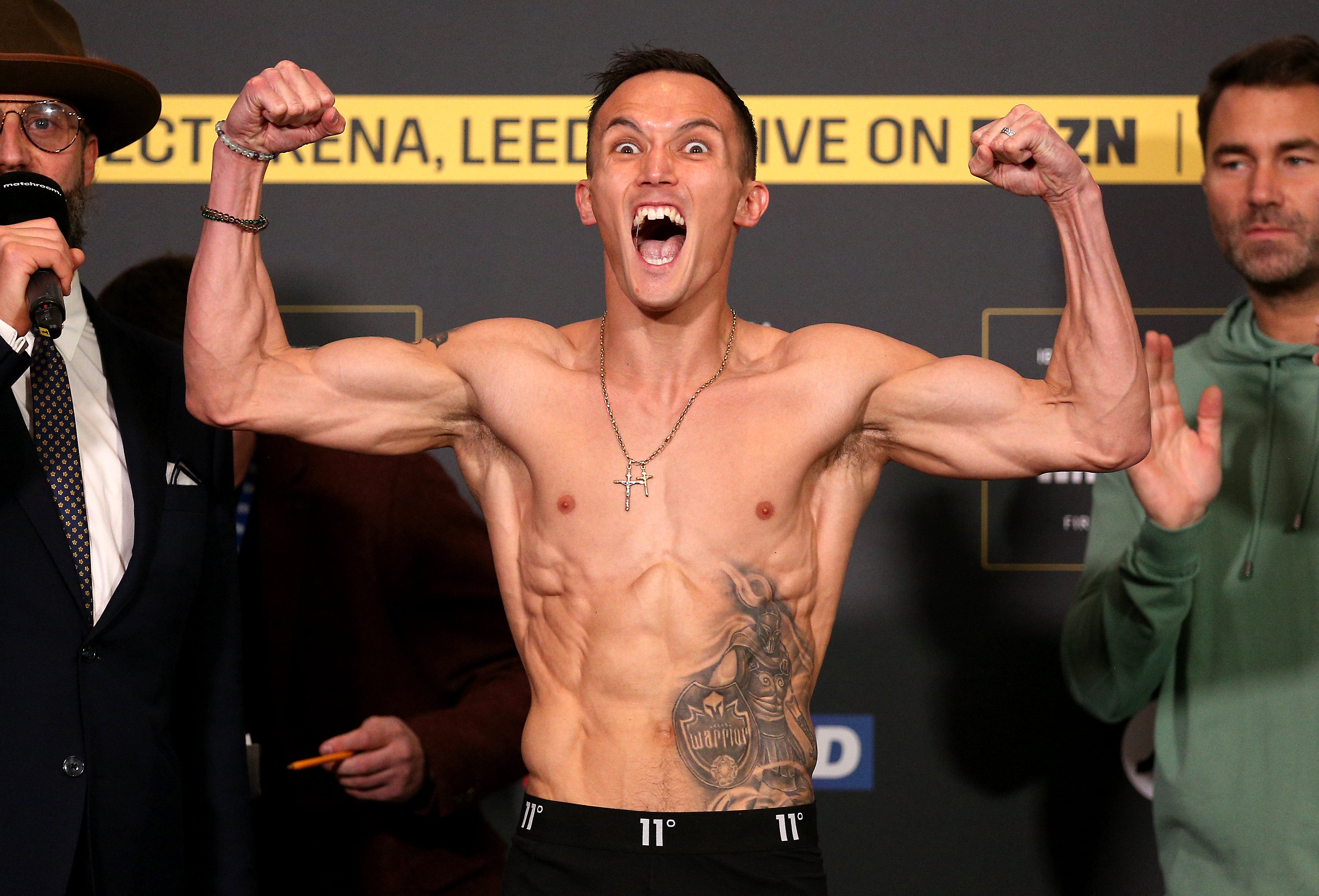 Josh Warrington is ready to draw a line under a disastrous 2021 (Nigel French/PA)