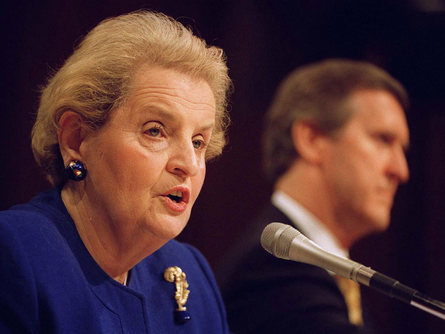 Albright was known for being a cold-blooded bureaucratic warrior
