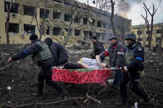 Amnesty's leader accuses Russia of war crimes in Mariupol 