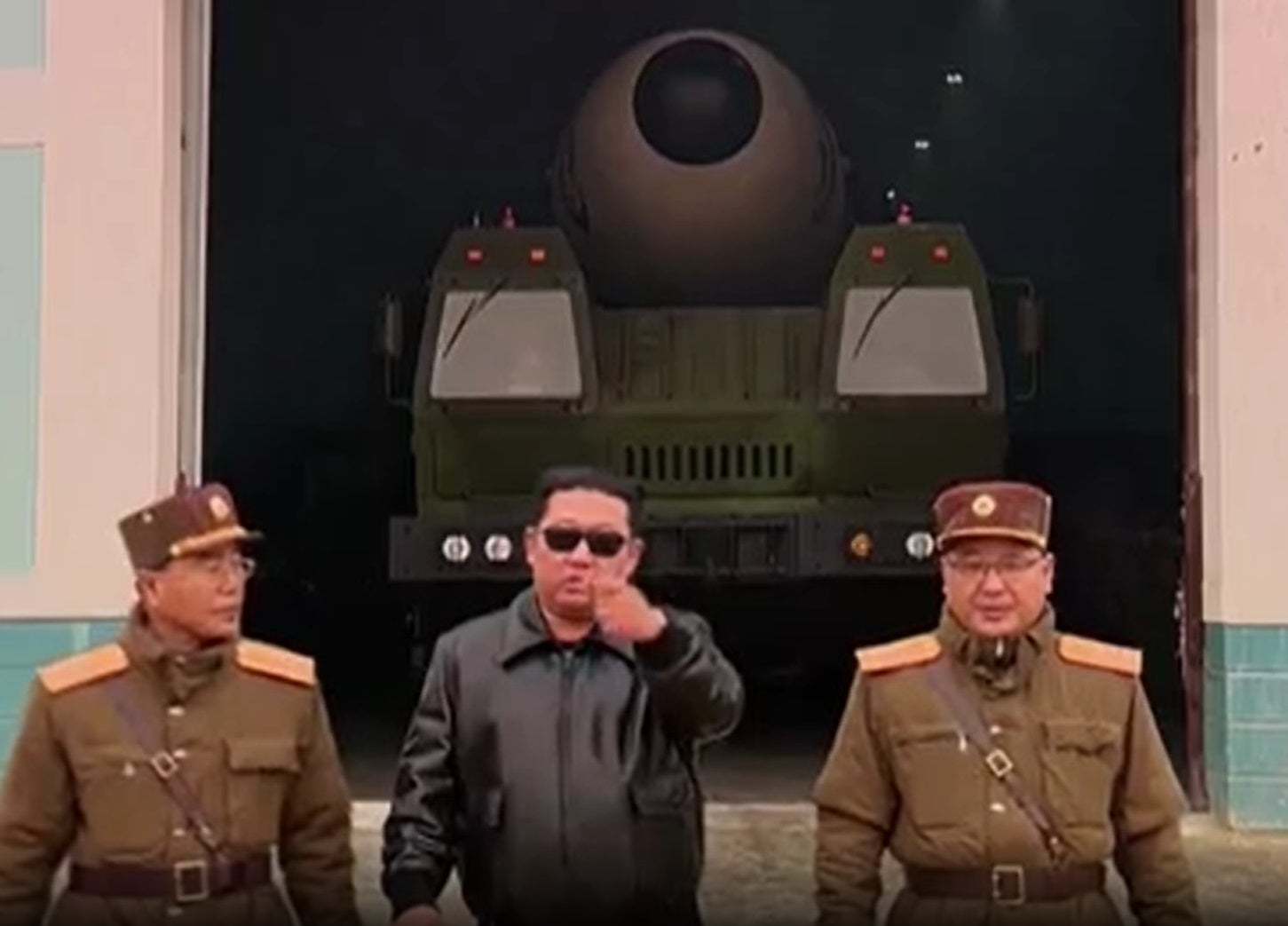 The Hwasong-17 missile is reportedly the biggest launched by North Korea to date