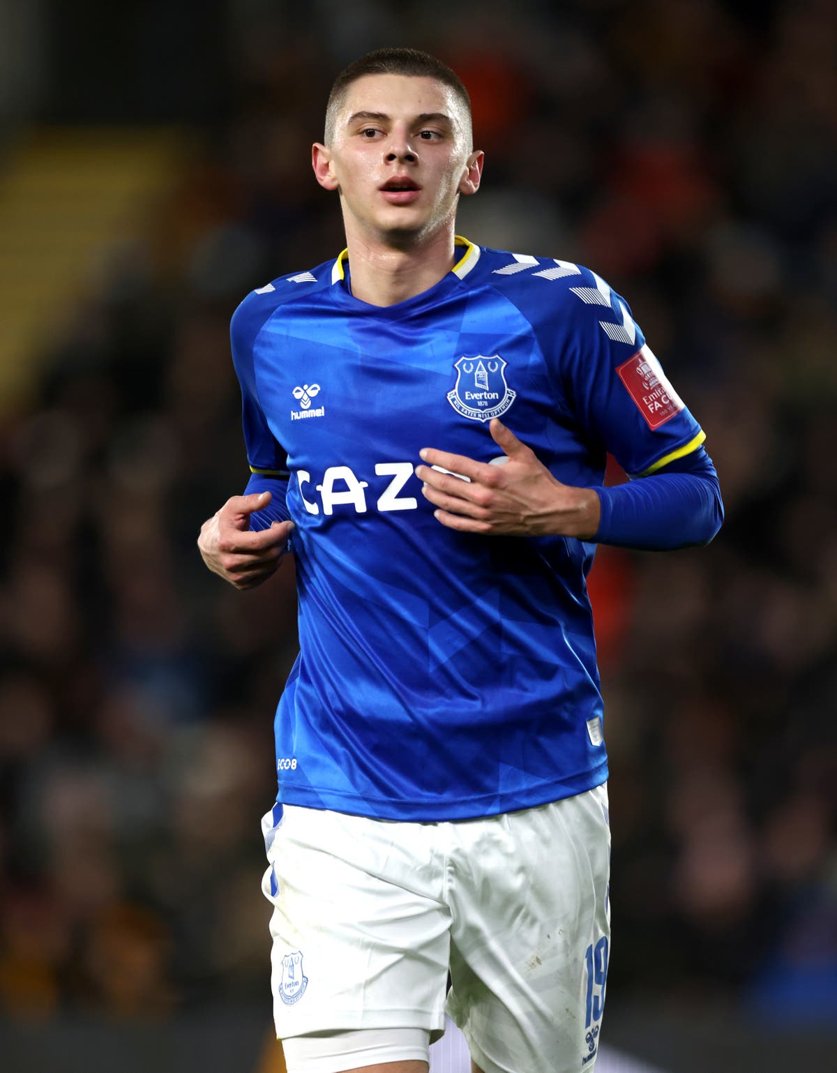 Seamus Coleman says Everton players are rallying round Vitalii Mykolenko