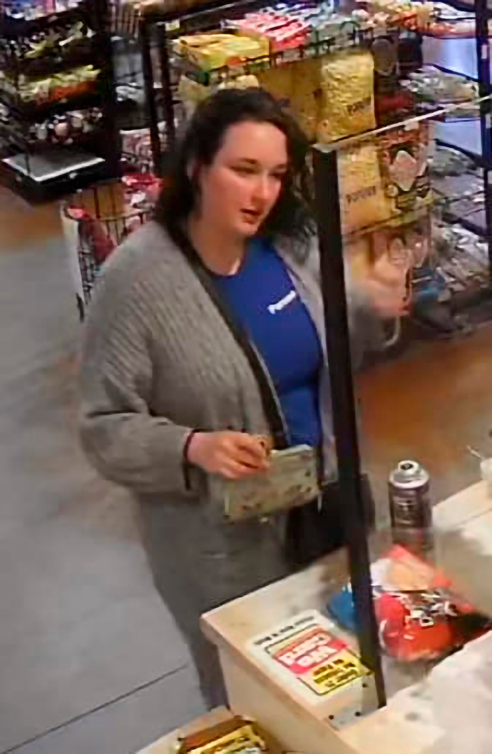 Naomi Irion was seen in surveillance footage on 12 March before she went missing