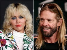 Taylor Hawkins death: Miley Cyrus to dedicate festival performance to Foo Fighters drummer 