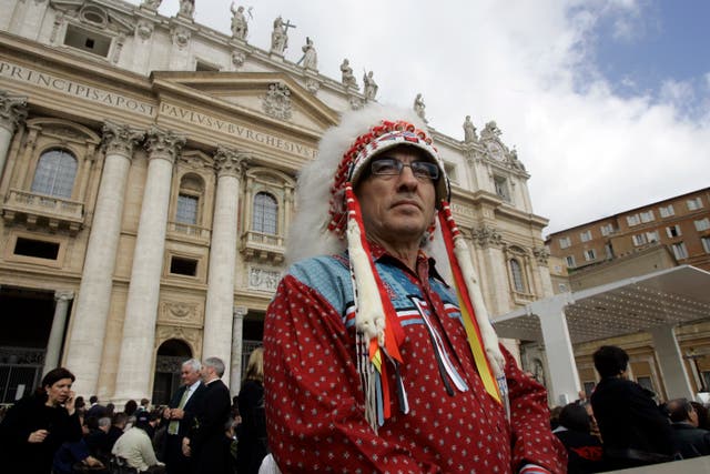 Canada Indigenous Leaders Pope Visit