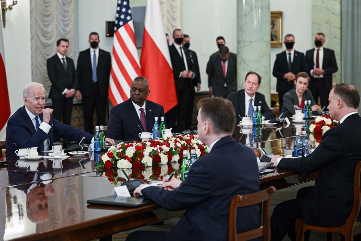 US pledges &lsquo;unwavering commitment&rsquo; to Kyiv as President Biden meets Ukraine ministers