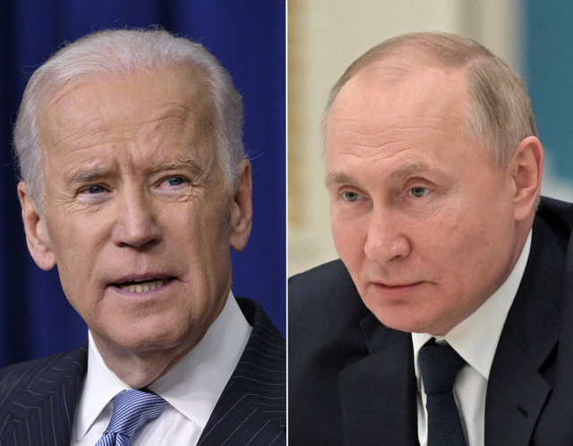<p>Joe Biden mostraba ser un digno oponente de Vladimir Putin</p>