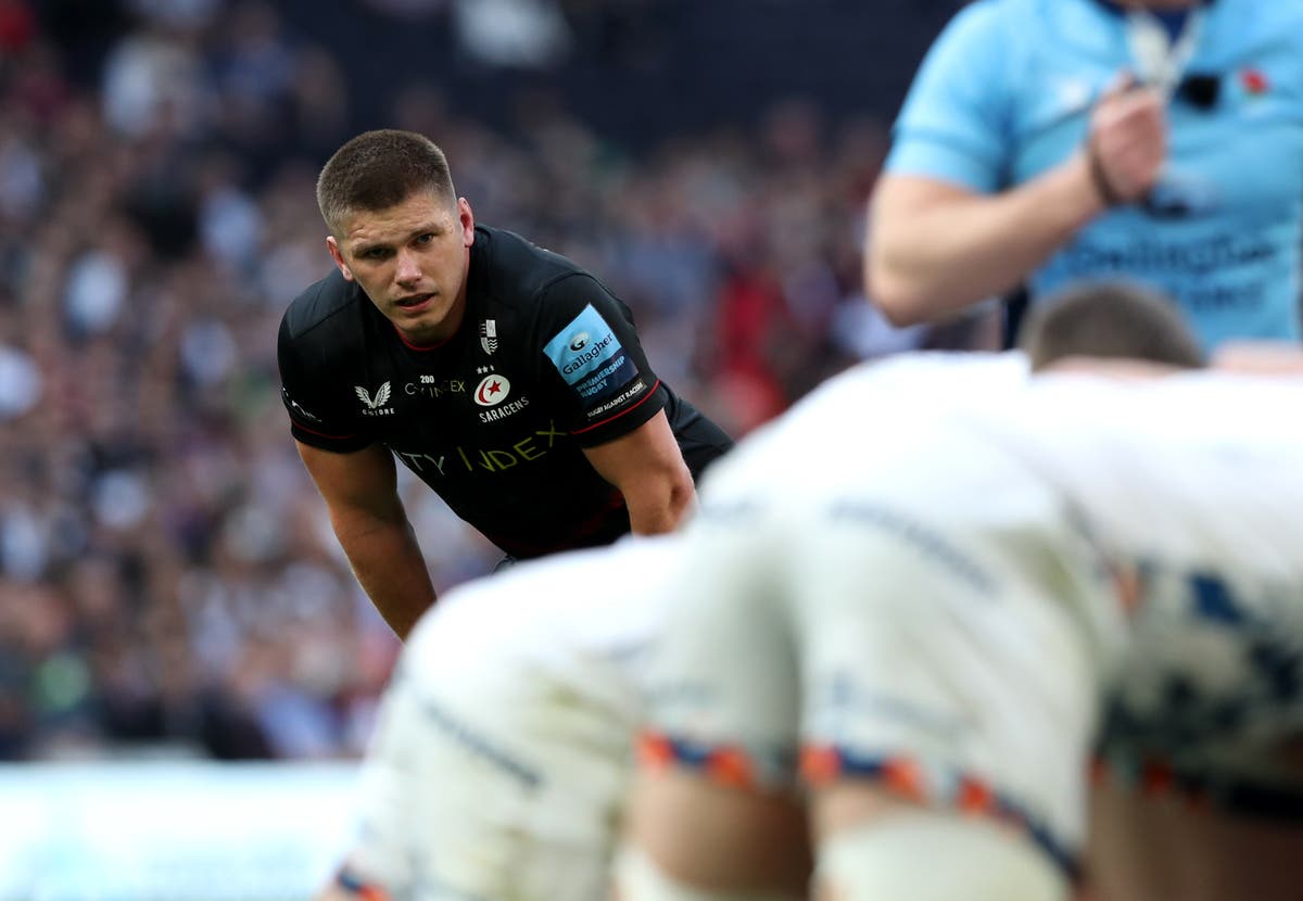 Mark McCall expects Owen Farrell to get &lsquo;better from here&rsquo; after fine return