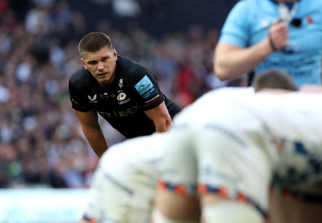 Owen Farrell returned for Saracens (Kieran Cleeves/PA)