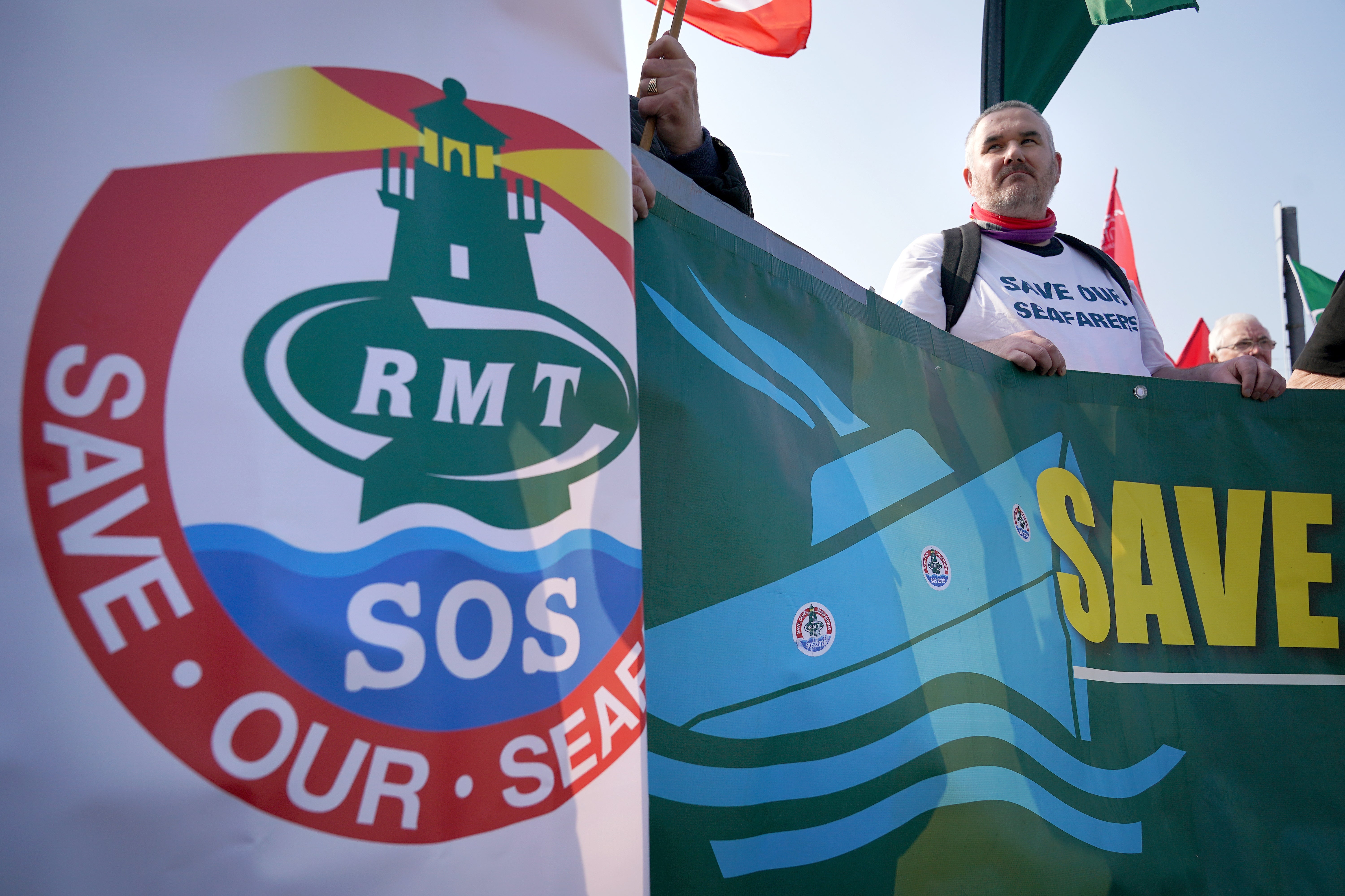 The RMT plans further demonstrations (Andrew Milligan/PA)