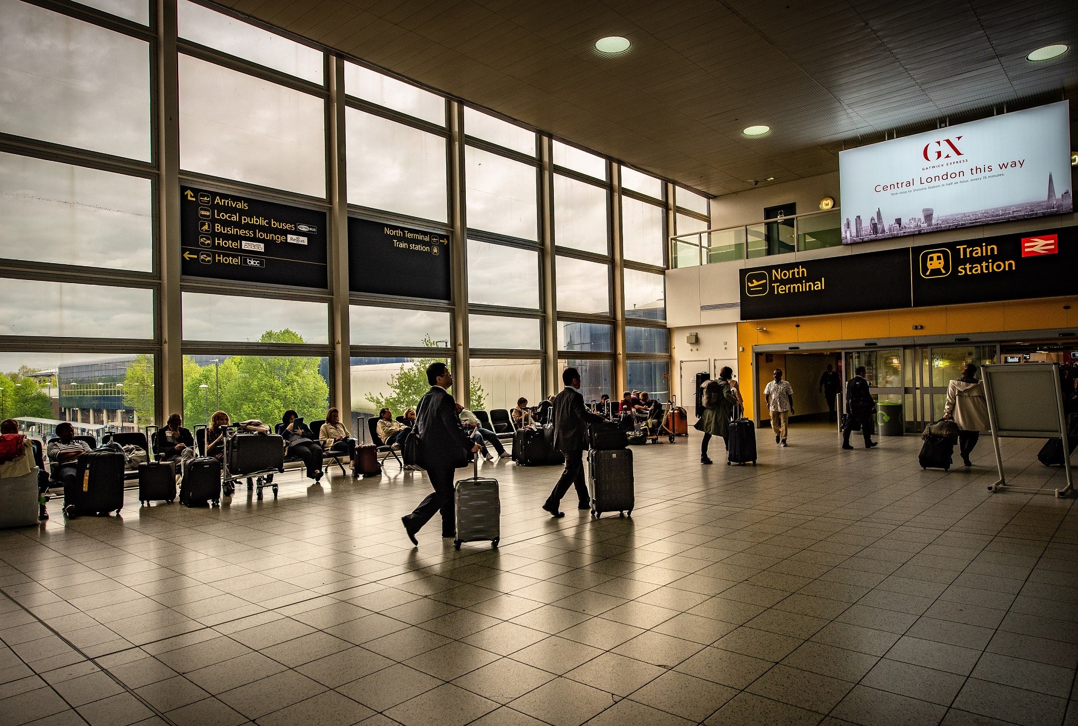 Gatwick Airport is reopening its south terminal after a pandemic-induced hiatus (John Nguyen/Gatwick handout/PA)